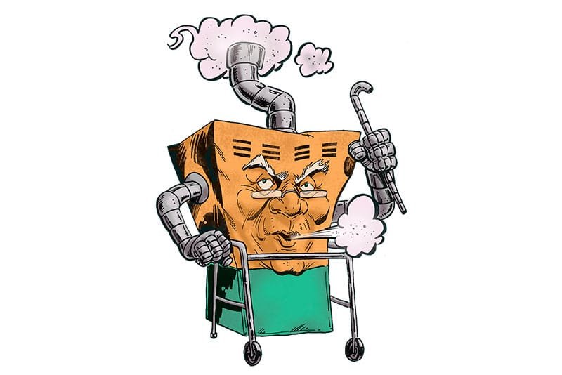 La edad de las estufas